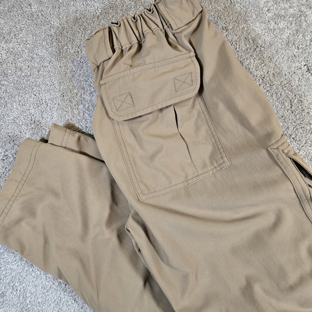 Duluth Trading Pants Mens Mx30 Beige Duluth Flex Nylon Cargo Pants